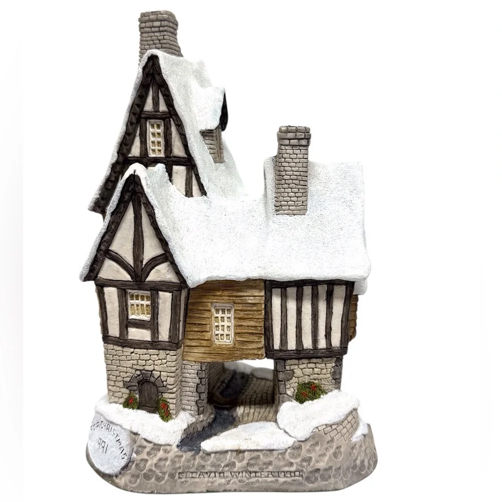 David Winter-Fred’s Home 1991 Special Edition Vintage Collectible Holiday EUC